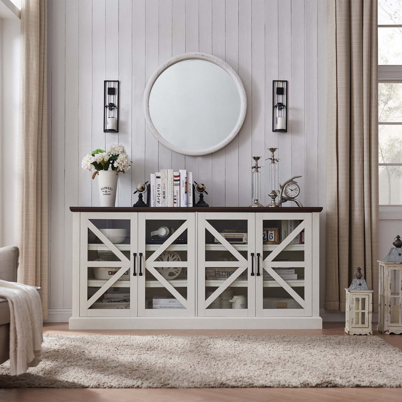 Gracie Oaks 70 W Storage Credenza Reviews Wayfair